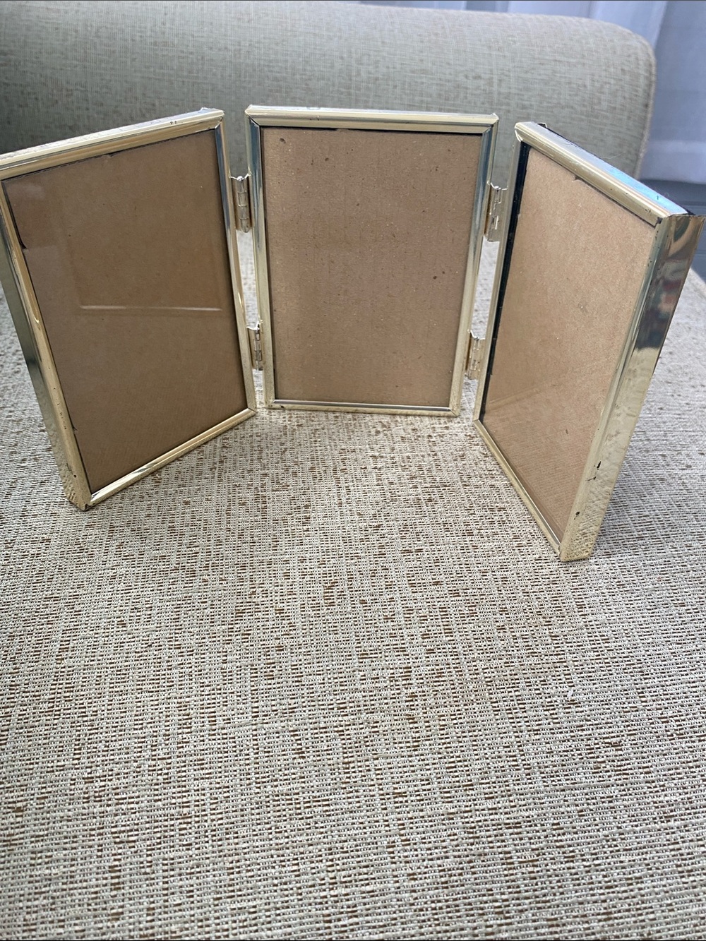 Vintage Gold Multi-Opening Photo Frame - Elegant Wall Decor